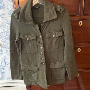 Nick + Zoe Olive Utility Jacket